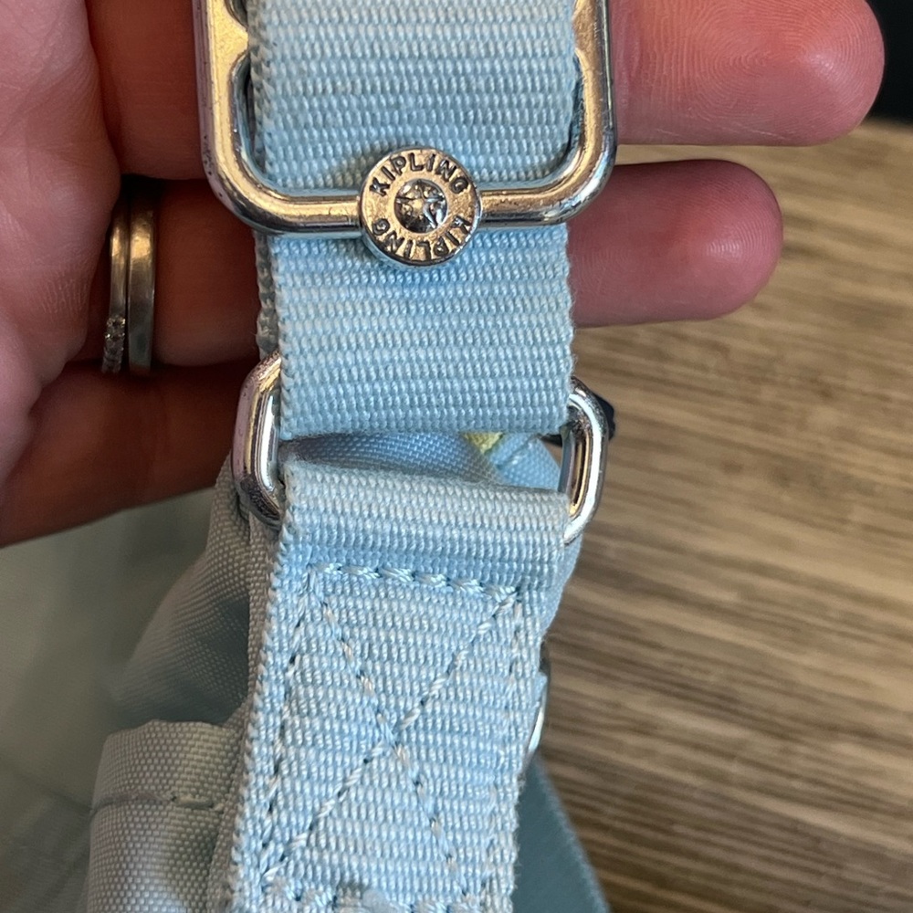Kipling Sebastian Sky Blue Crossbody Bag - Picture 12 of 12
